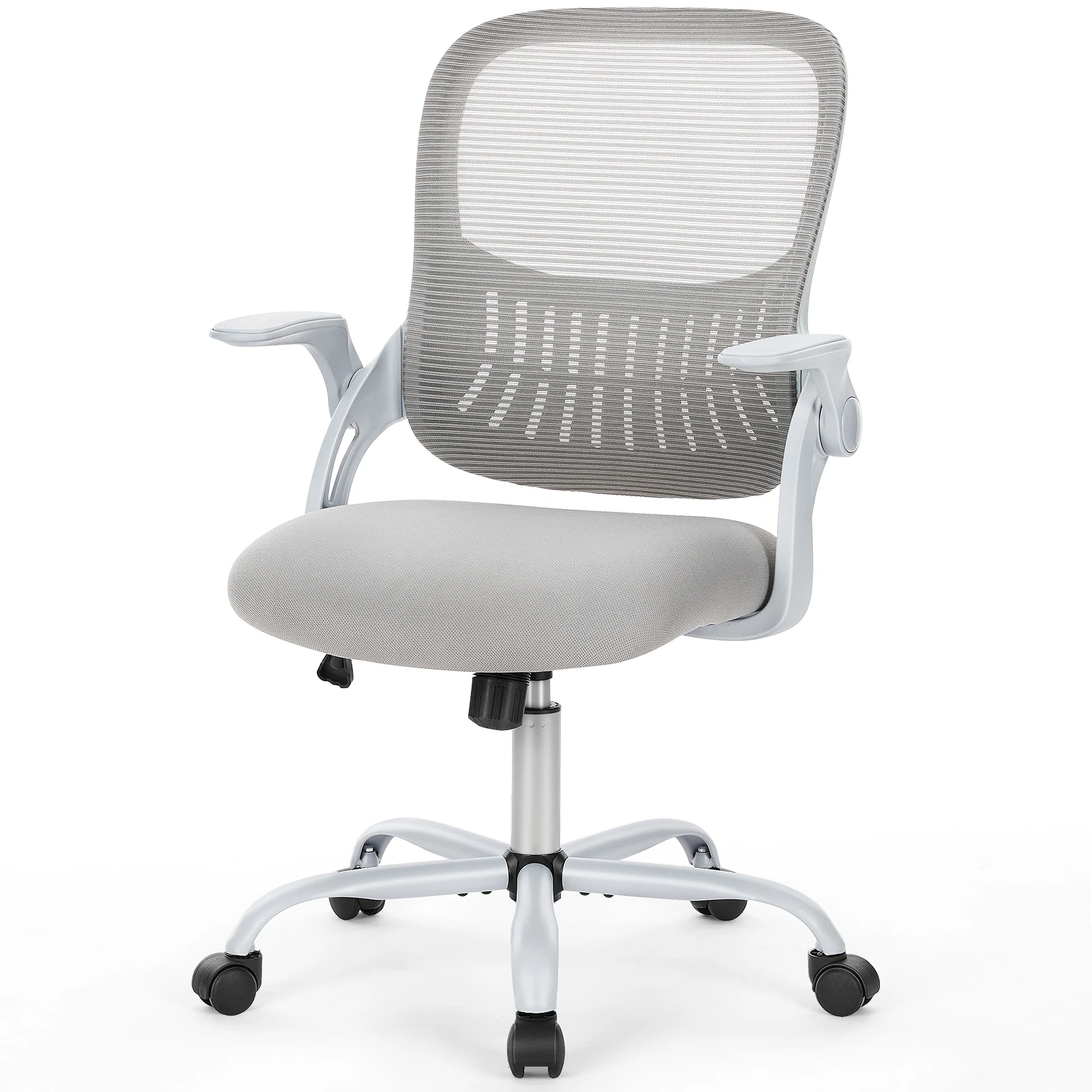 JHK Ergonomic Mesh Backrest Office Desk Chair Adjustable Height Computer Rolling Work Swivel Gaming Chairs With Wheels For Home - Image 5
