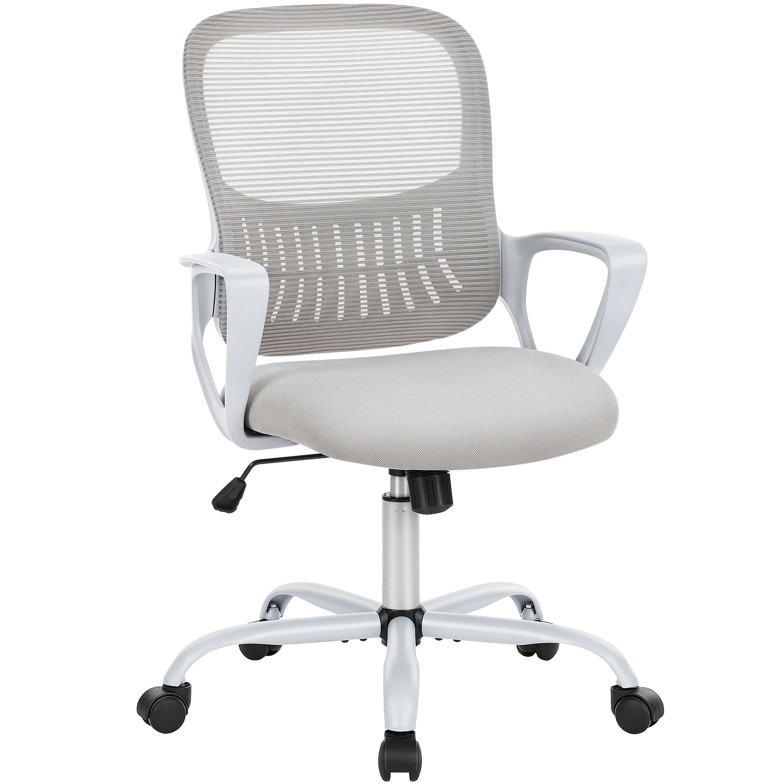 JHK Ergonomic Mesh Backrest Office Desk Chair Adjustable Height Computer Rolling Work Swivel Gaming Chairs With Wheels For Home - Image 6